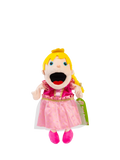 Bigjigs Toys princess hand puppet moving mouth soft fabric (British brand)
