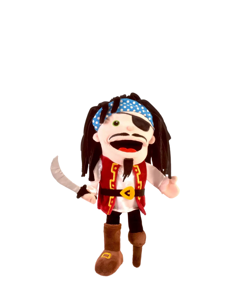Bigjigs Toys pirate moving mouth hand puppet - British product