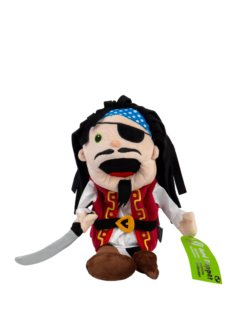 Bigjigs Toys pirate moving mouth hand puppet - British product