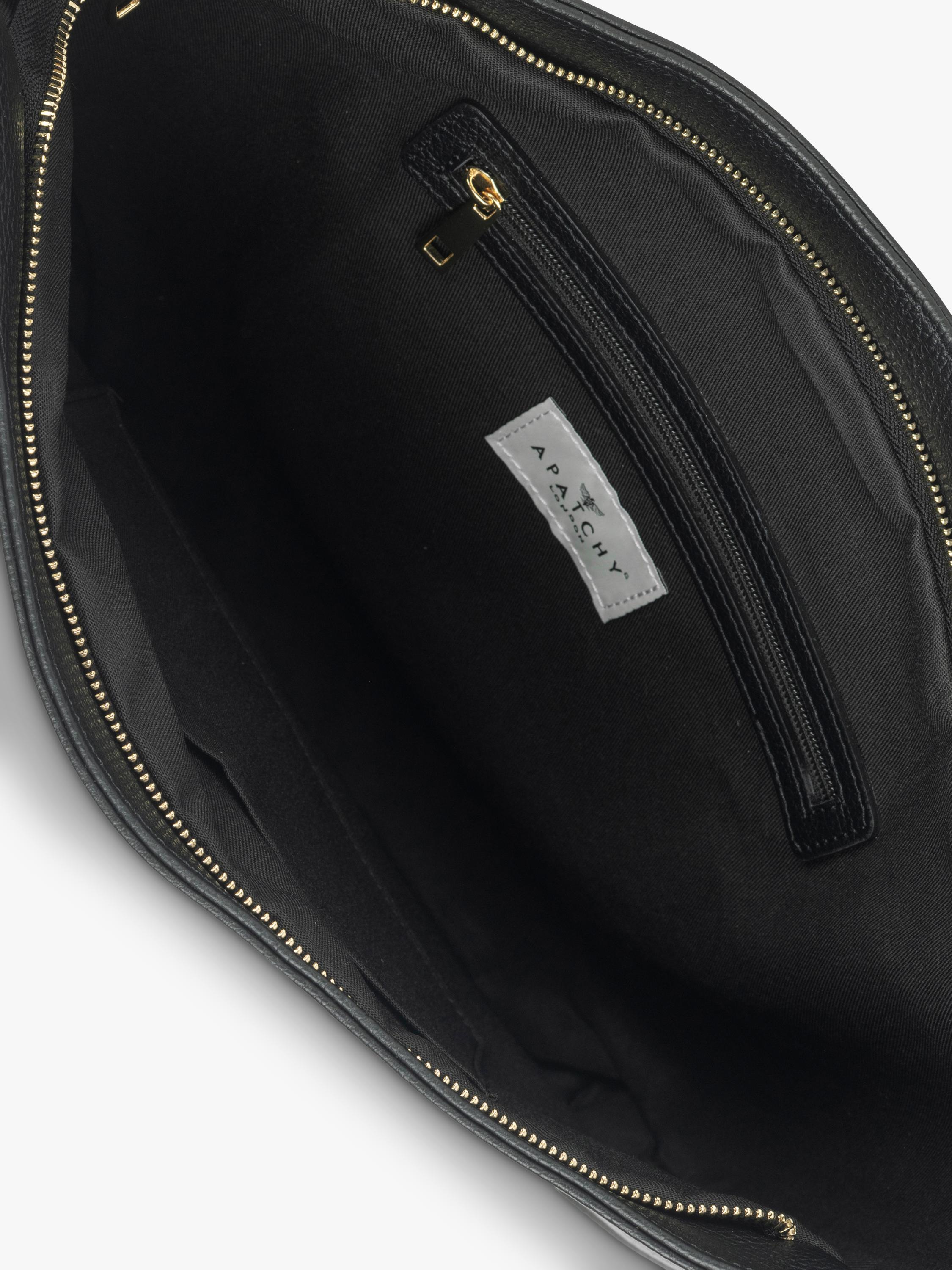 Apatchy London Emma leather shoulder bag (British brand)