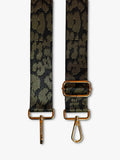 Apatchy London leather crossbody bag with gold hardware (British brand)