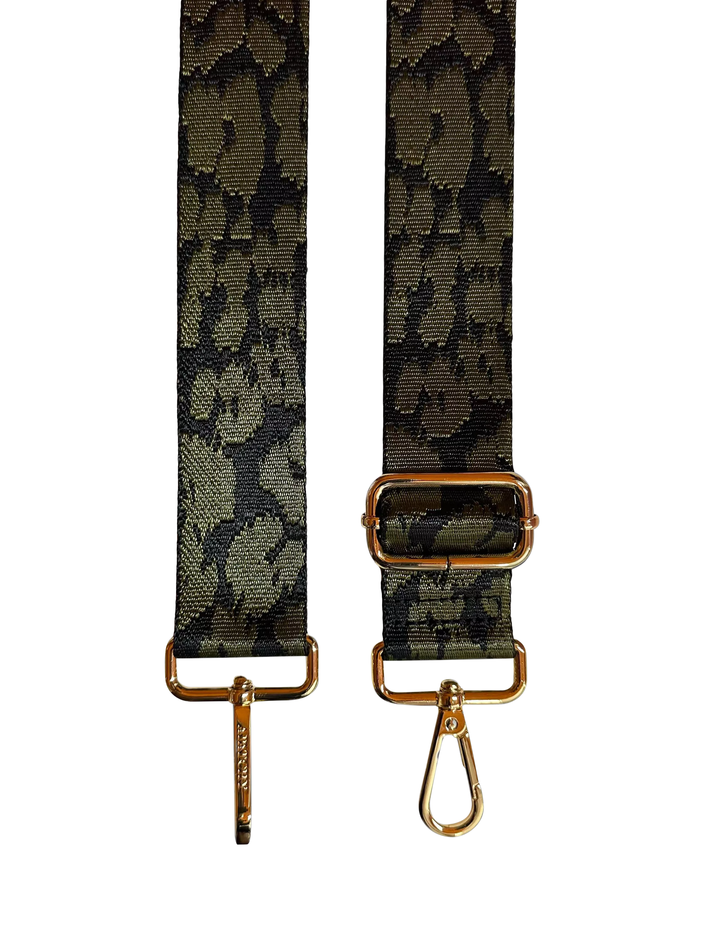Apatchy London cheetah cross body strap, 122cm - British product