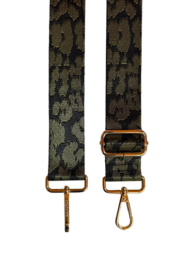 John Lewis Apatchy London Cheetah Cross Body Strap Green- Buy online at McGrocer