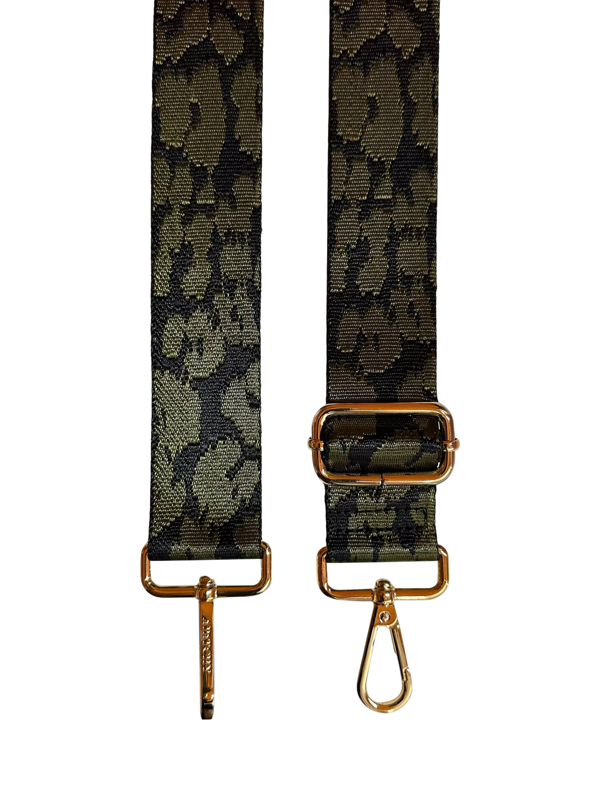 Apatchy London cheetah cross body strap, 122cm - British product