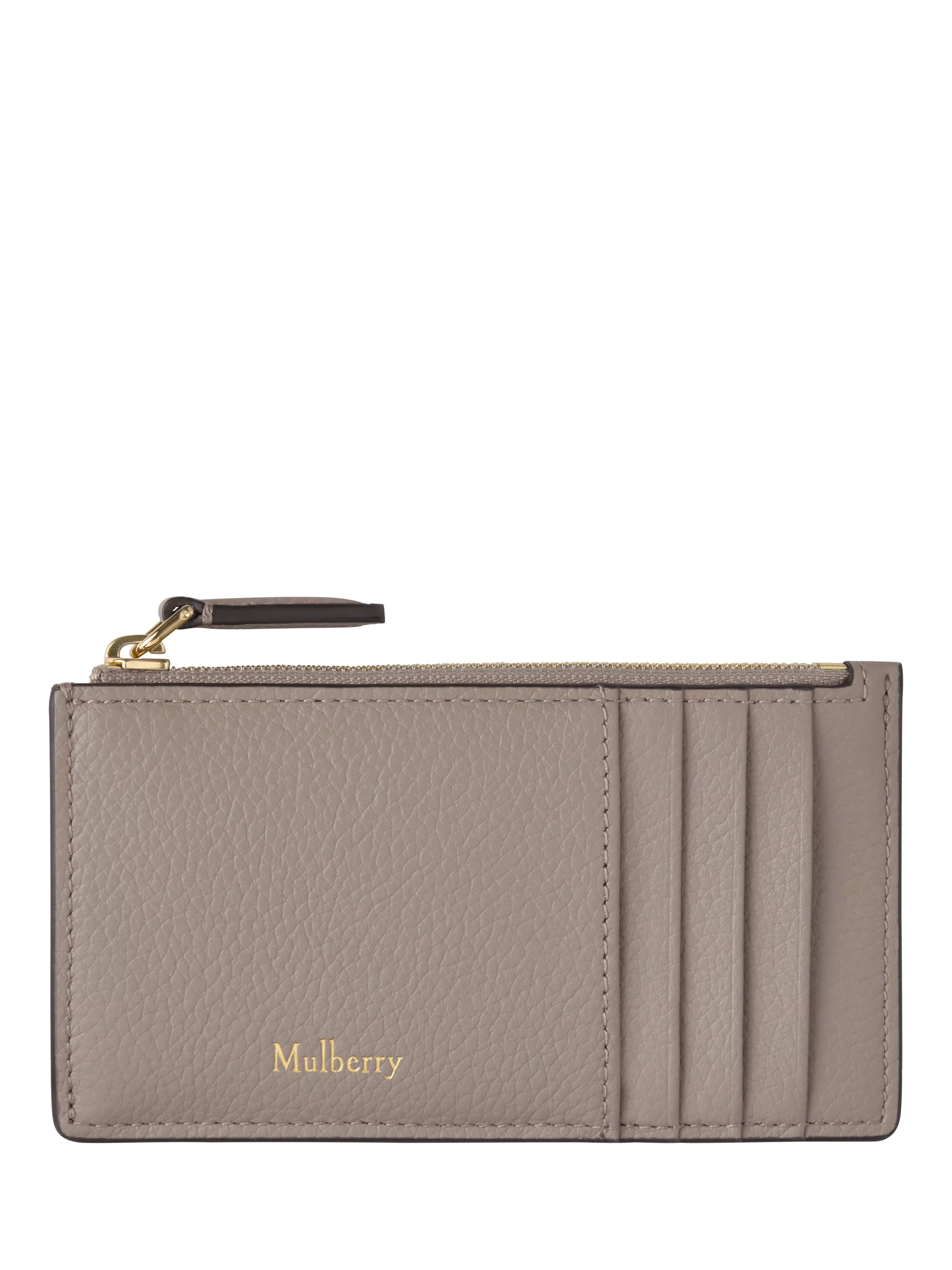 Mulberry Small Classic Grain Leather Continental Zipped Card Holder