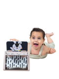 Taf Toys black and white spinning book for babies - British product