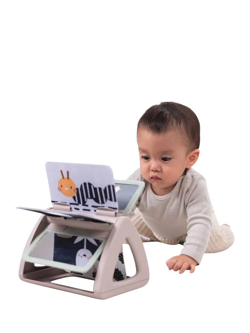Taf Toys black and white spinning book for babies - British product
