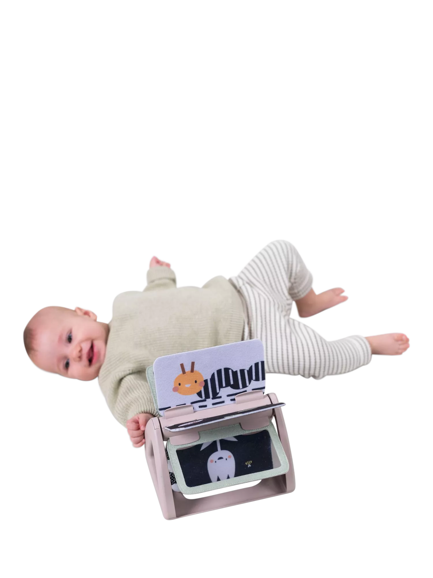 Taf Toys black and white spinning book for babies - British product