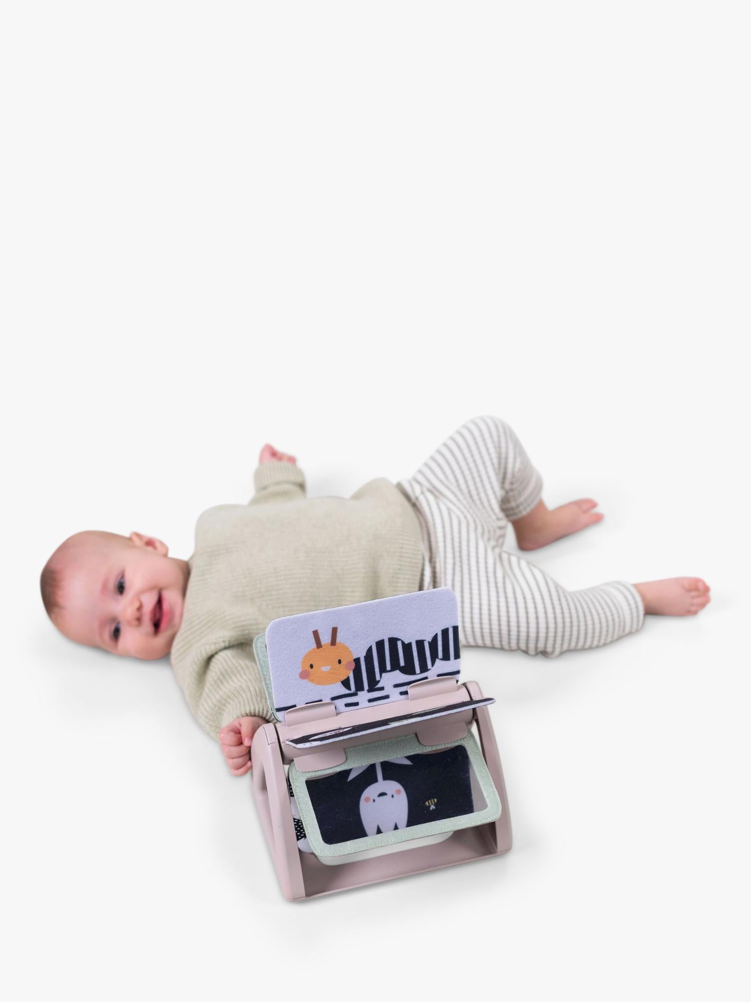 Taf Toys black and white spinning book for babies - British product