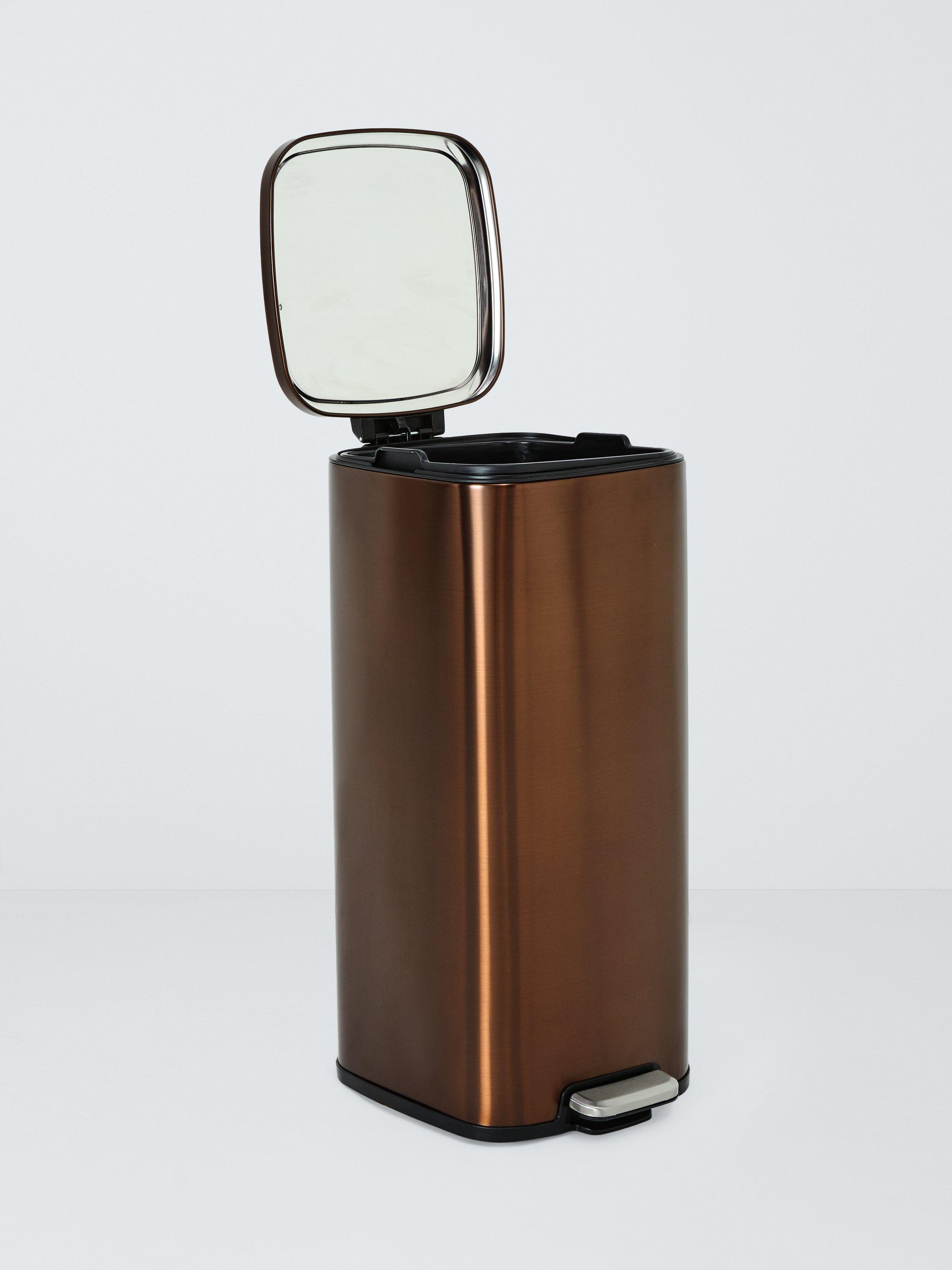 John Lewis 30L bronze pedal bin - British product