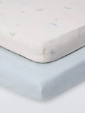 John Lewis fitted cot sheets pack of 2 natural (British brand)