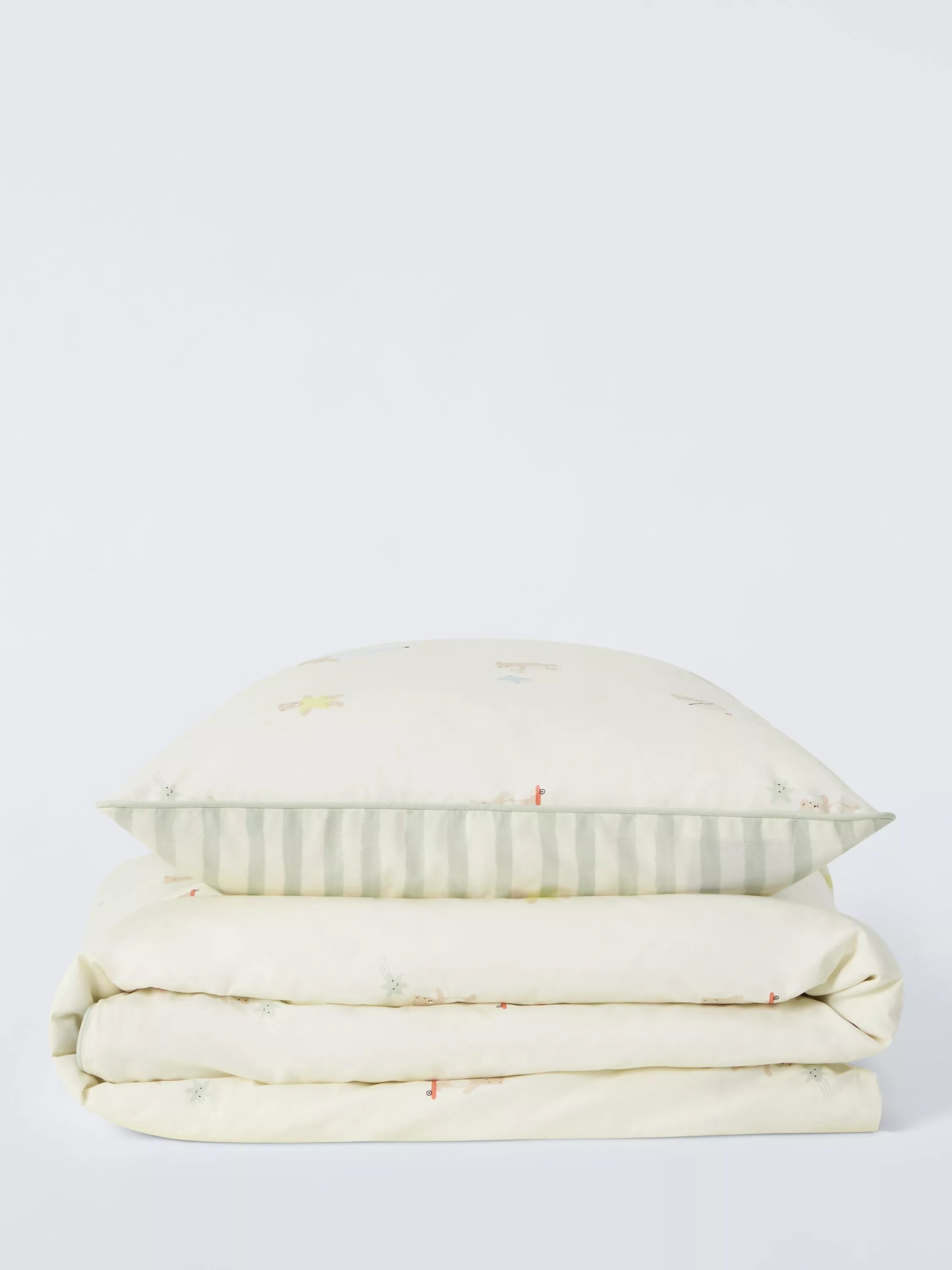 John Lewis Daydream Bear reversible cot duvet set, imported from the UK