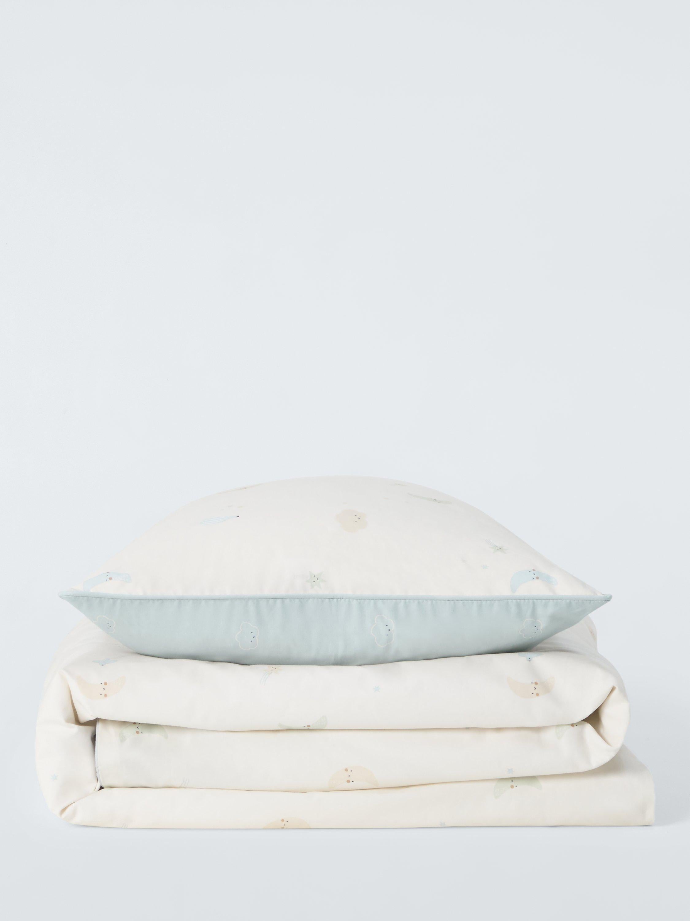 John Lewis reversible cotbed duvet cover set (British brand)