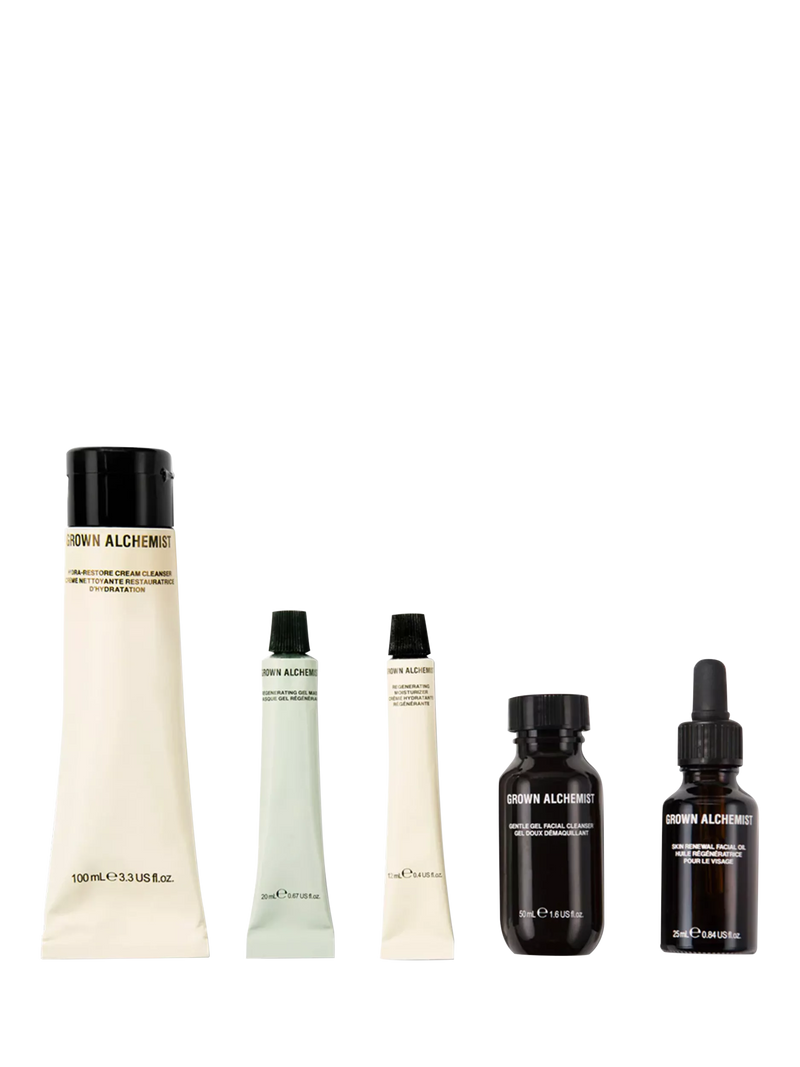 Grown Alchemist regenerating night routine skincare gift set, UK version