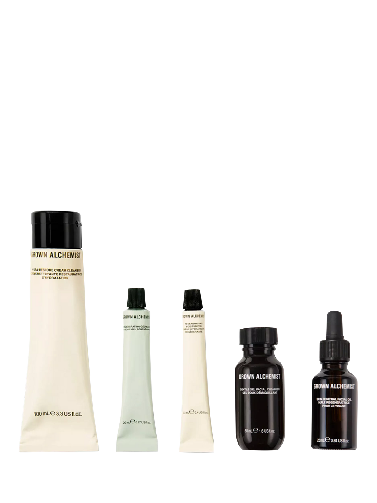Grown Alchemist regenerating night routine skincare gift set, UK version