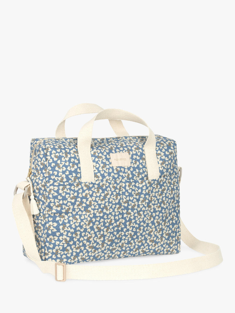 Nobodinoz changing bag Blue Yumiko - British product