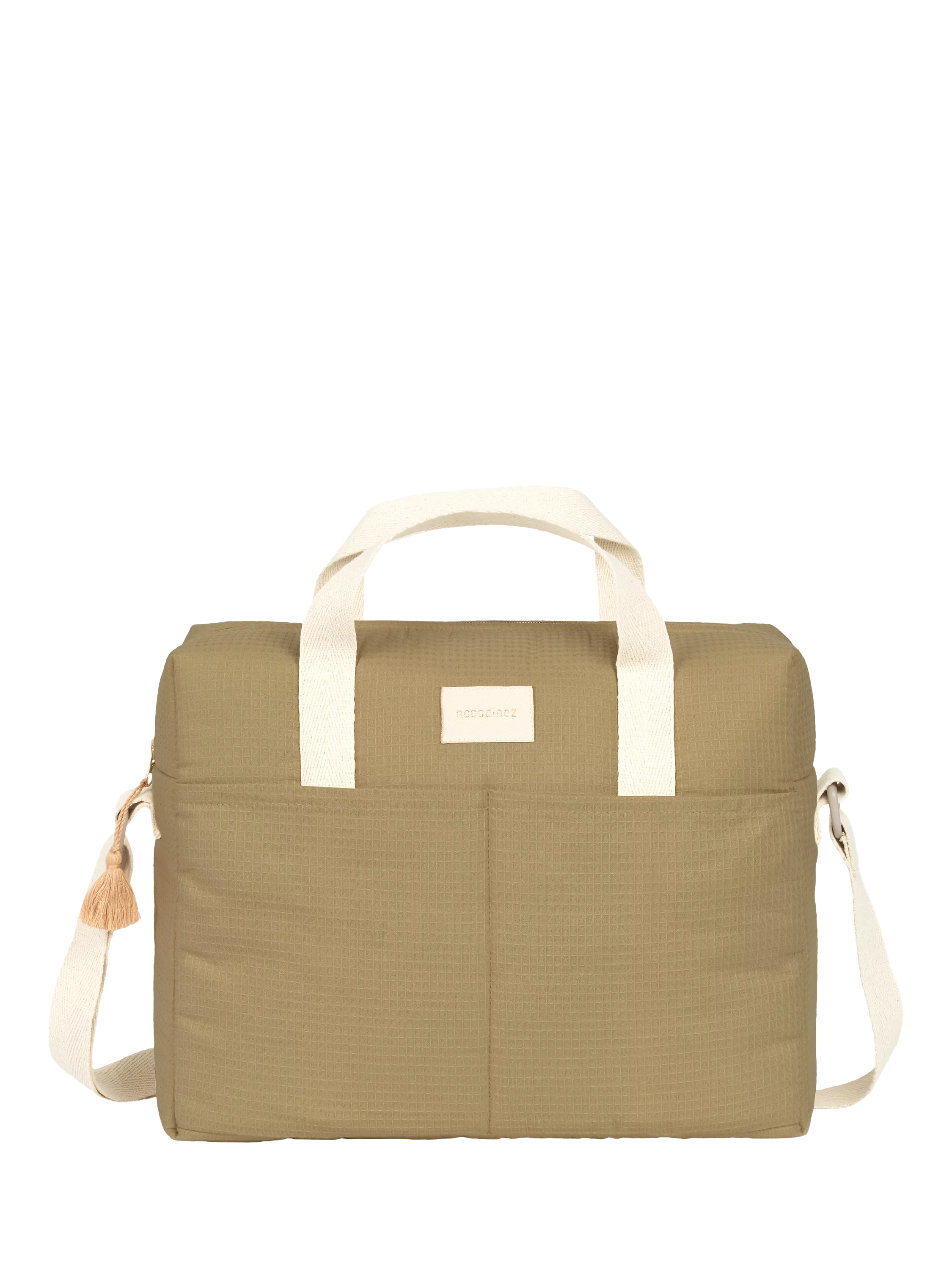 Nobodinoz Gala Changing Bag olive green (British brand)