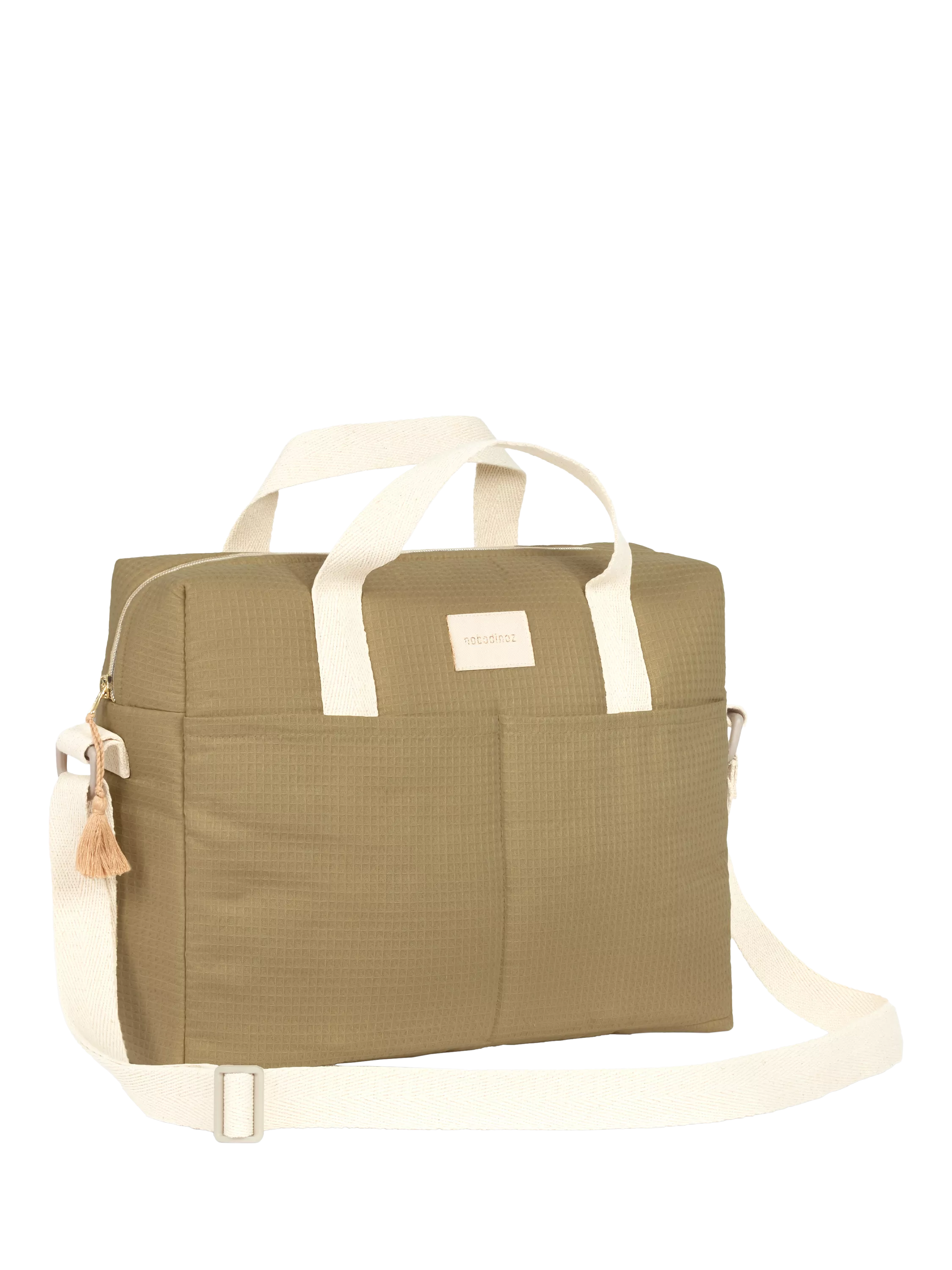 Nobodinoz Gala Changing Bag olive green (British brand)
