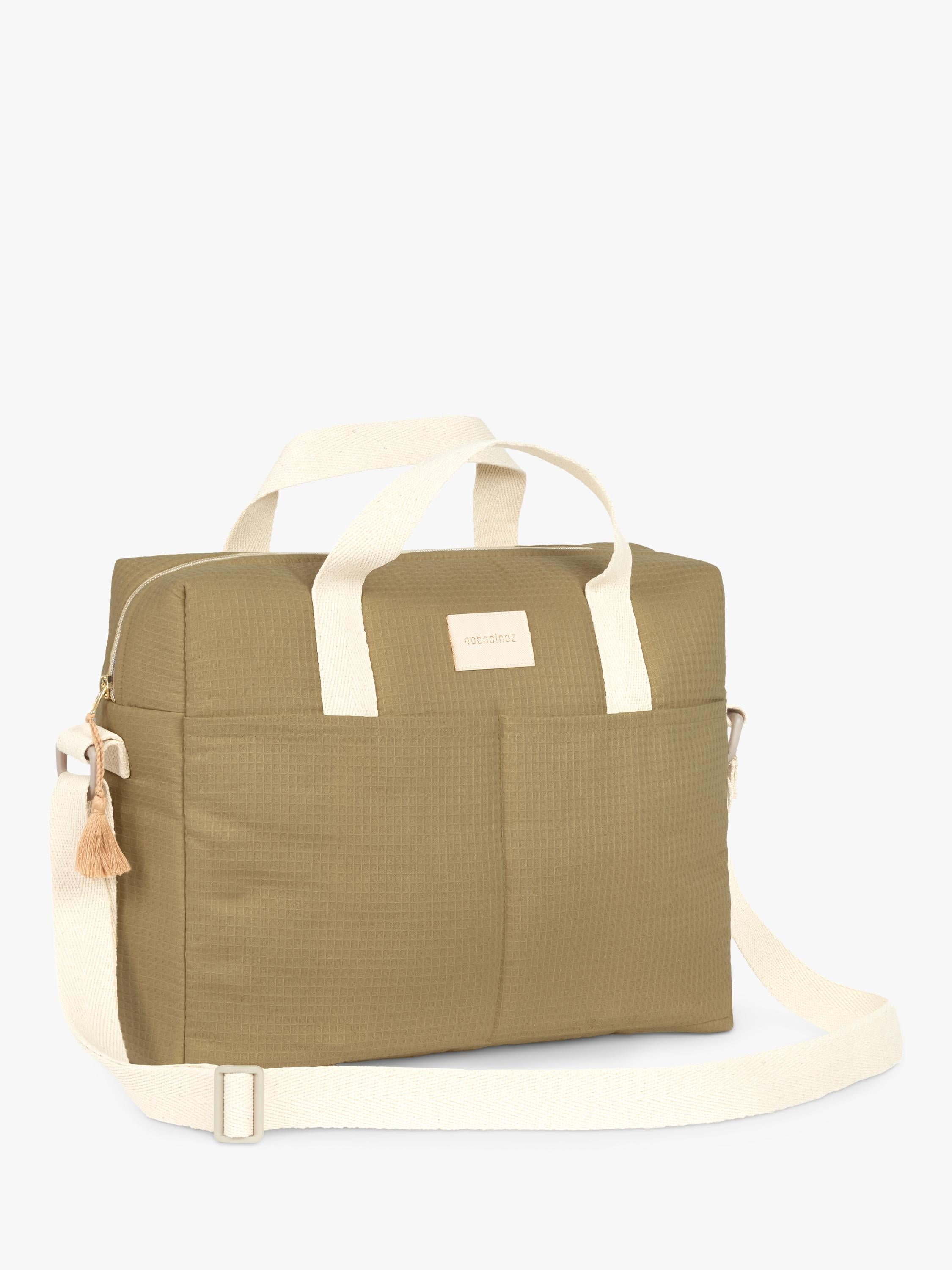 Nobodinoz Gala Changing Bag olive green (British brand)