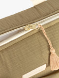 Nobodinoz Gala Changing Bag olive green (British brand)
