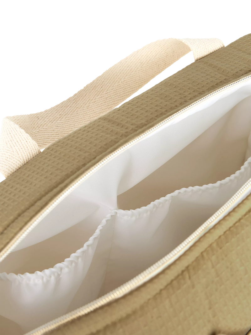 Nobodinoz Gala Changing Bag olive green (British brand)