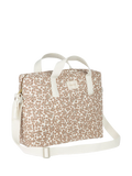 Nobodinoz Gala honeycomb organic cotton changing bag, UK version
