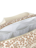 Nobodinoz Gala honeycomb organic cotton changing bag, UK version