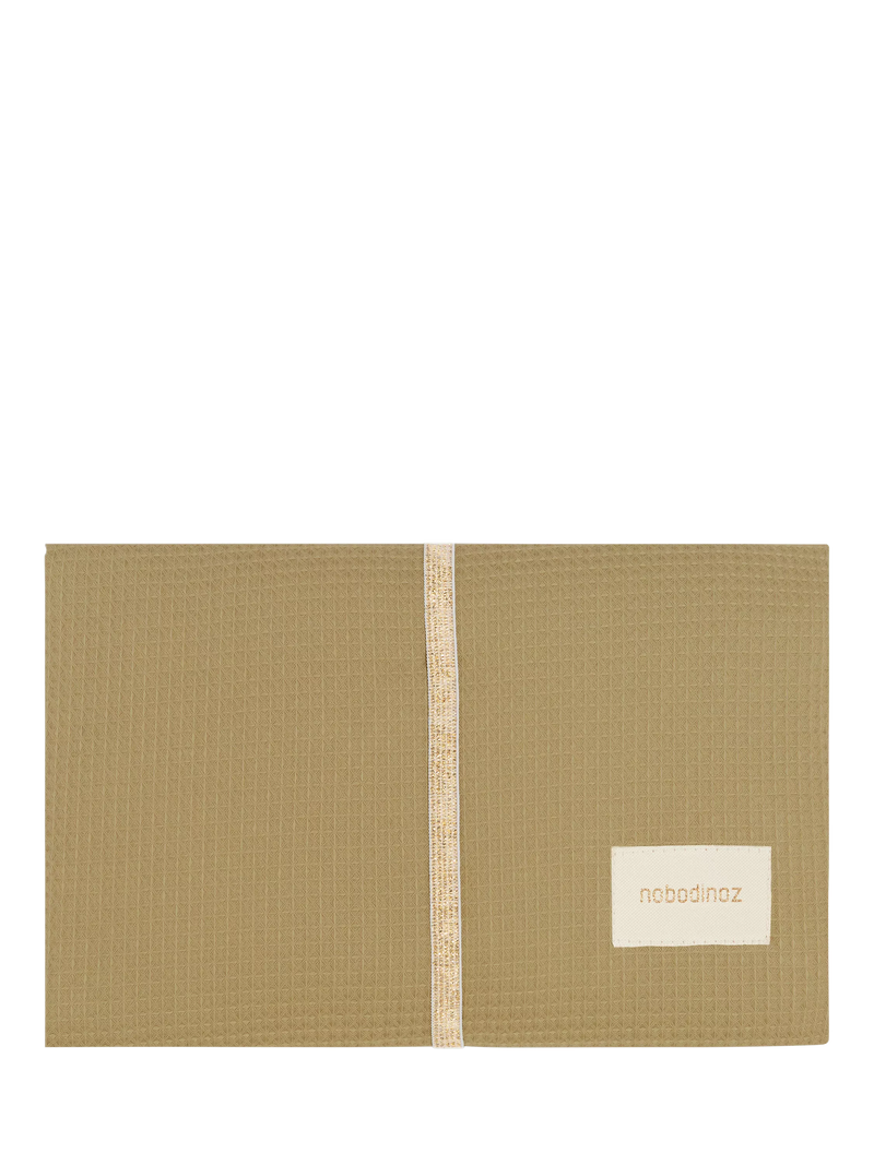 Nobodinoz Mozart Opera changing mat olive green - British product
