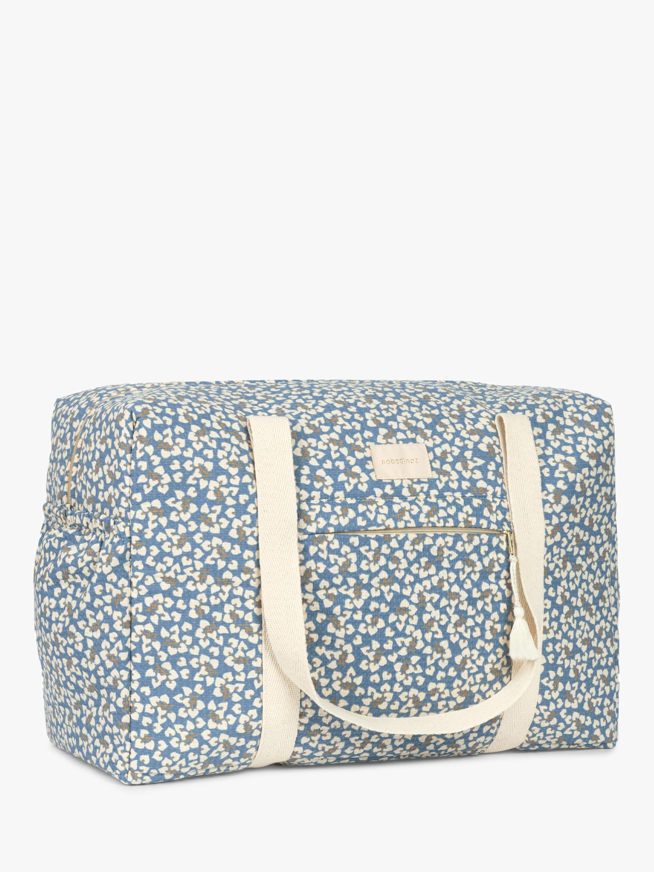 Nobodinoz Opera maternity bag Blue Yumiko, imported from the UK