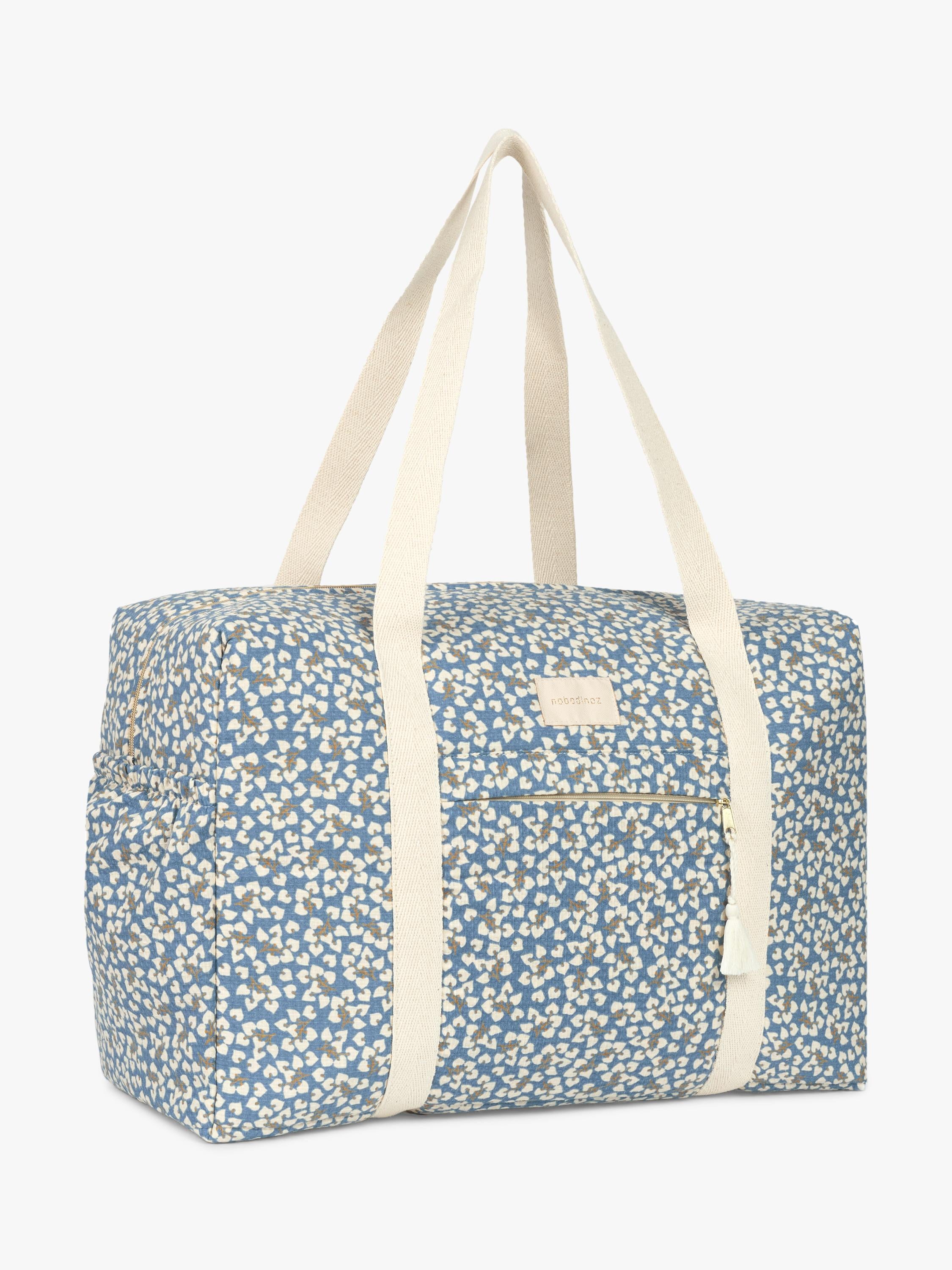 Nobodinoz Opera maternity bag Blue Yumiko, imported from the UK