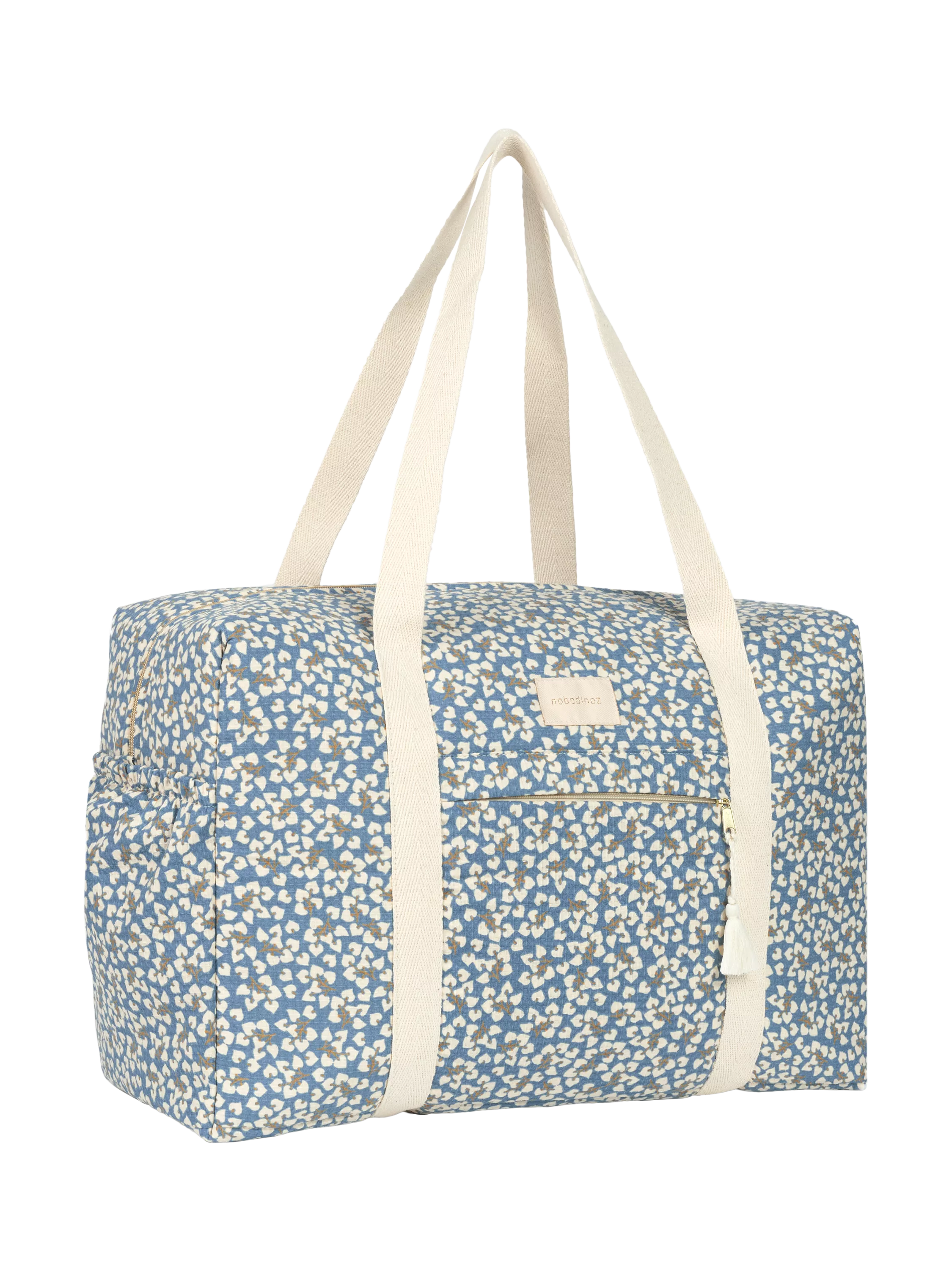Nobodinoz Opera maternity bag Blue Yumiko, imported from the UK