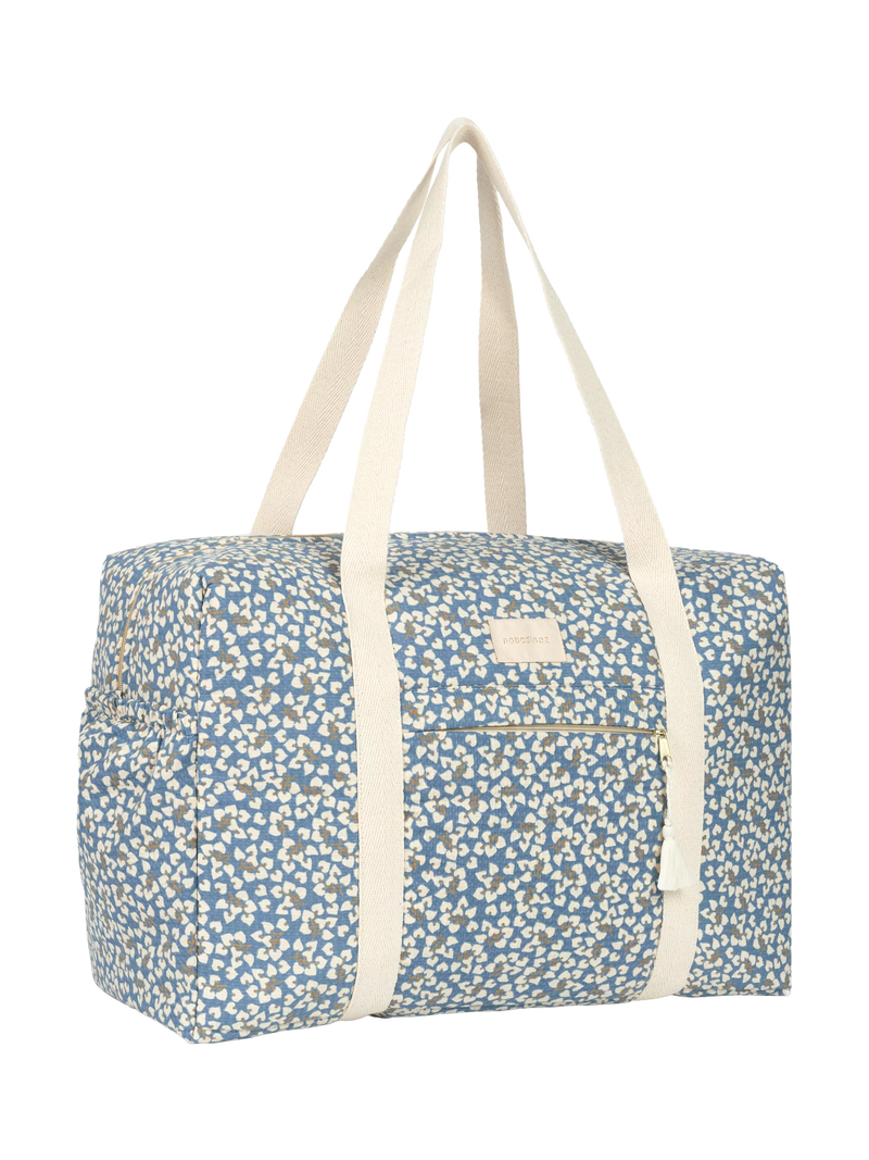 Nobodinoz Opera maternity bag Blue Yumiko, imported from the UK