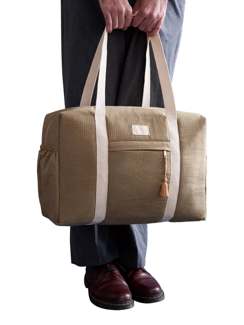 Nobodinoz Opera maternity bag olive green - British product