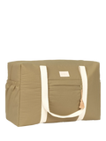 Nobodinoz Opera maternity bag olive green - British product