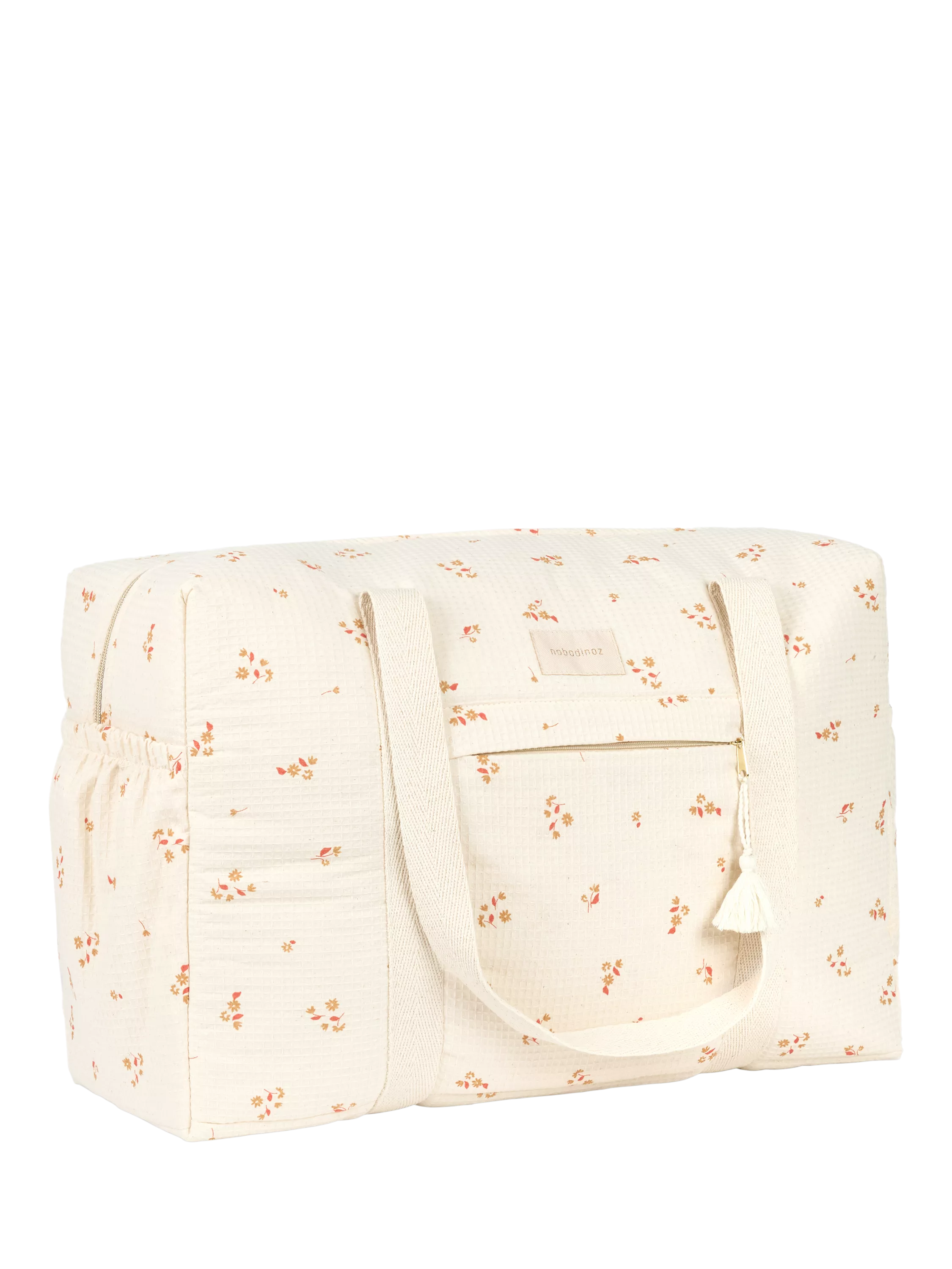 Nobodinoz Opera maternity bag Yellow Lily, imported from the UK