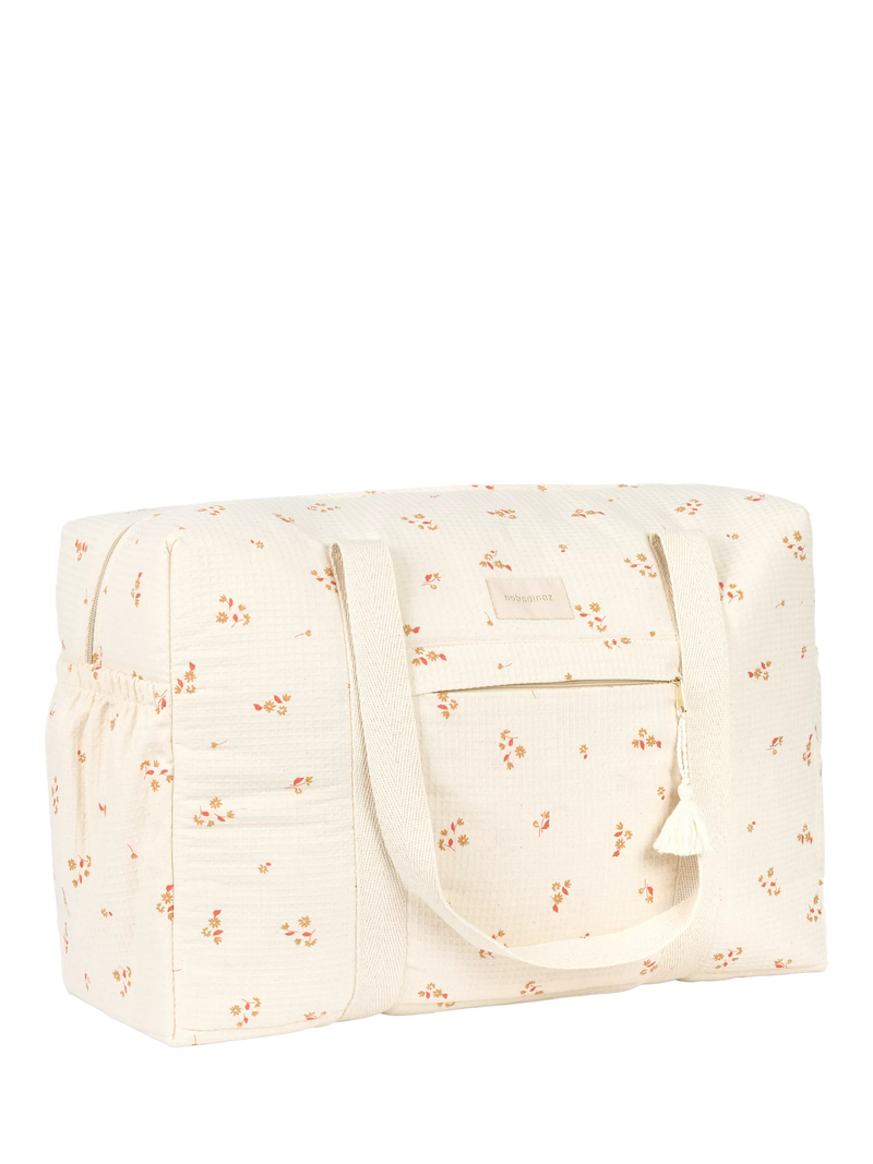 Nobodinoz Opera maternity bag Yellow Lily, imported from the UK