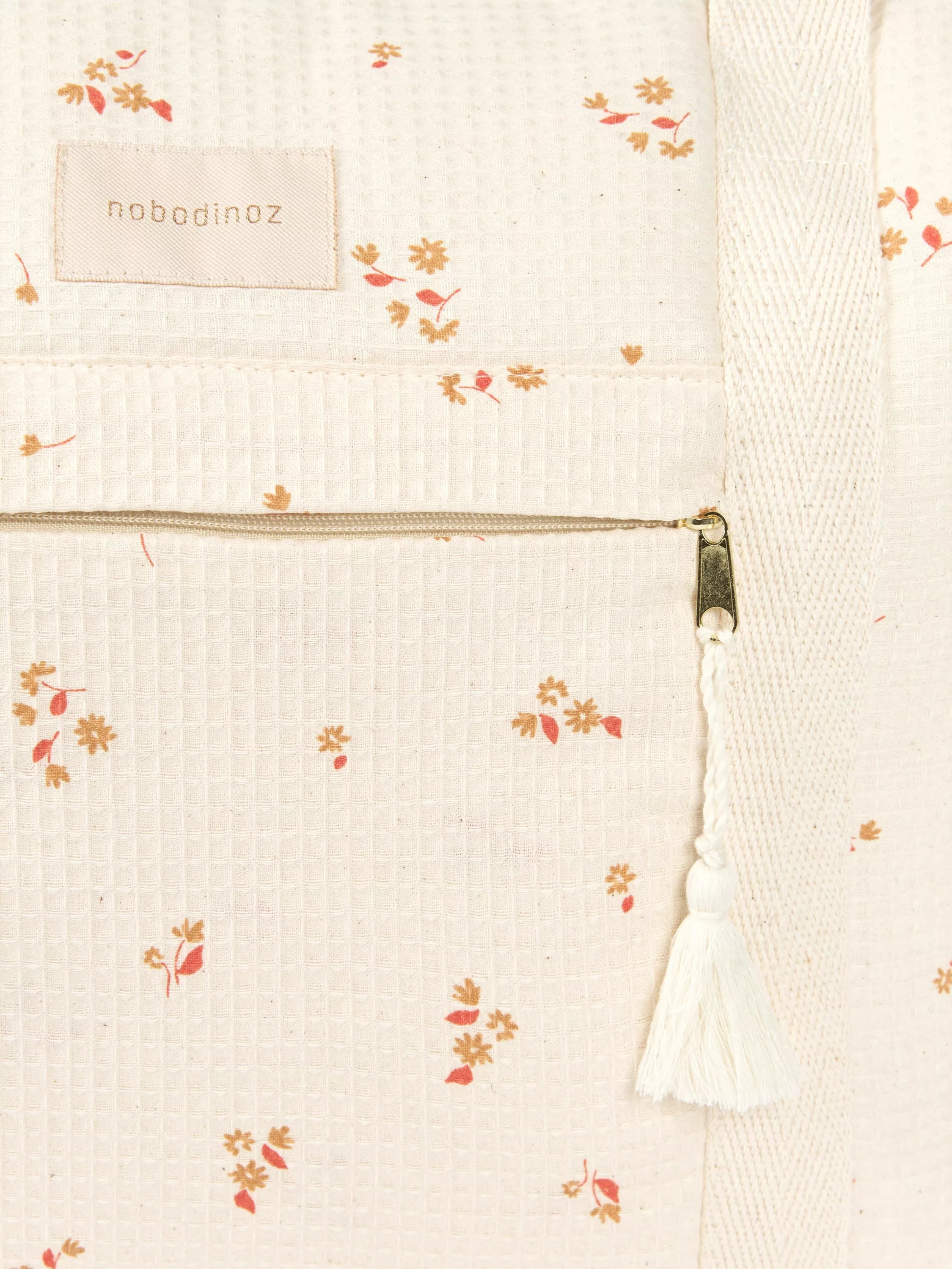 Nobodinoz Opera maternity bag Yellow Lily, imported from the UK