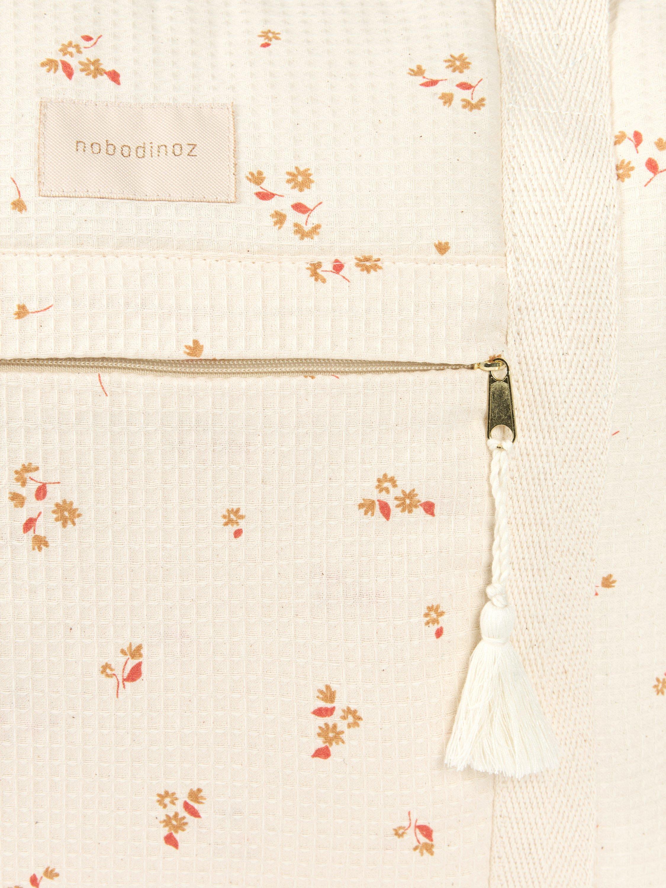 Nobodinoz Opera maternity bag Yellow Lily, imported from the UK