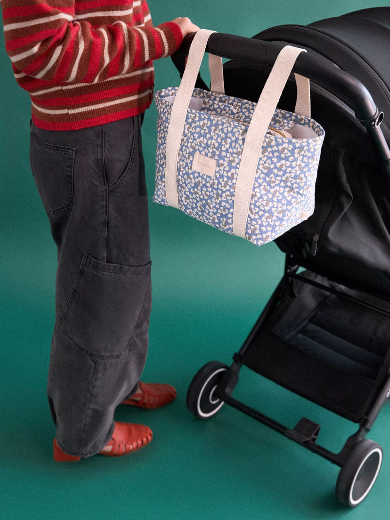 Nobodinoz pram organiser in Blue Yumiko, UK version