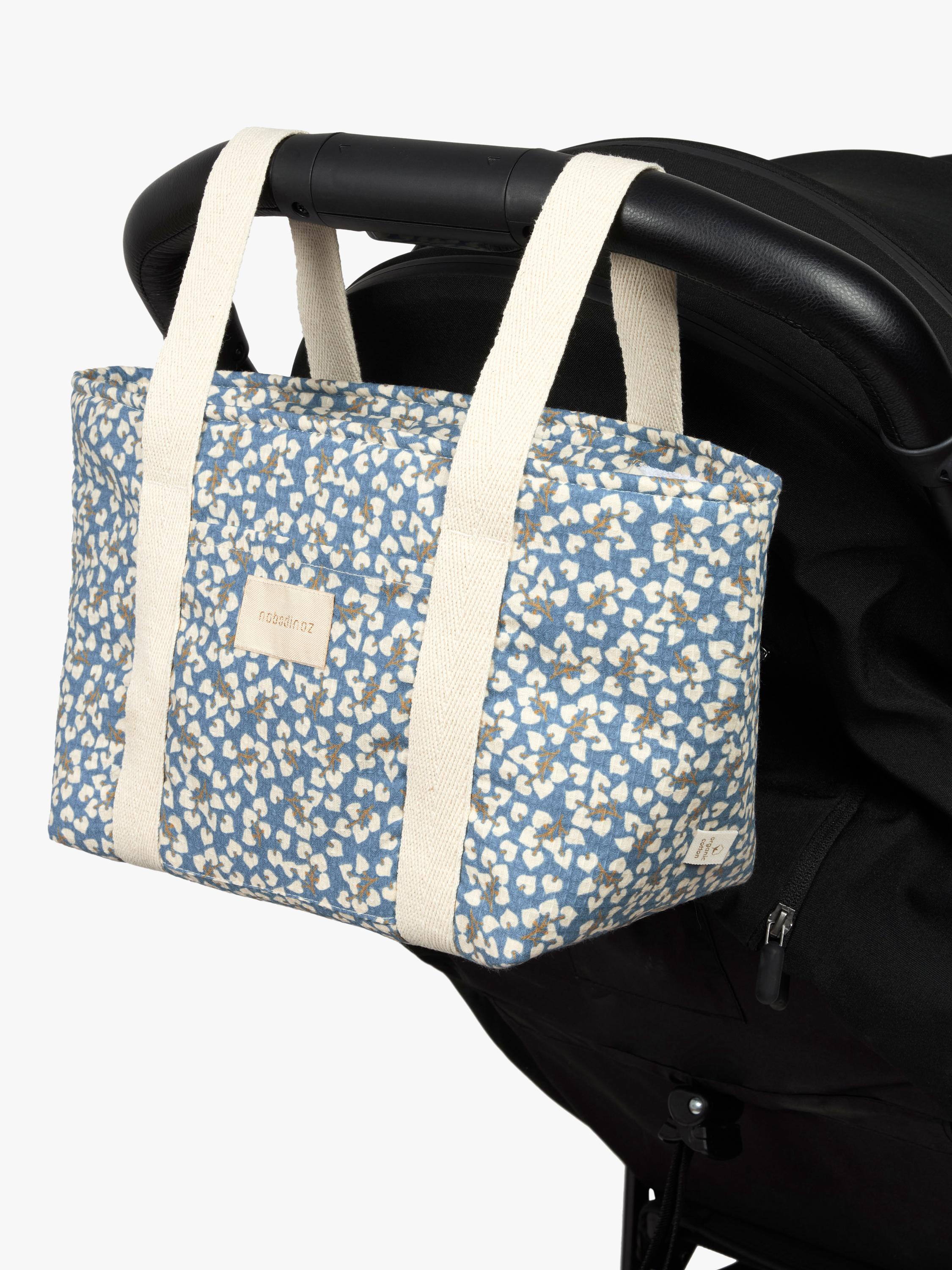 Nobodinoz pram organiser in Blue Yumiko, UK version