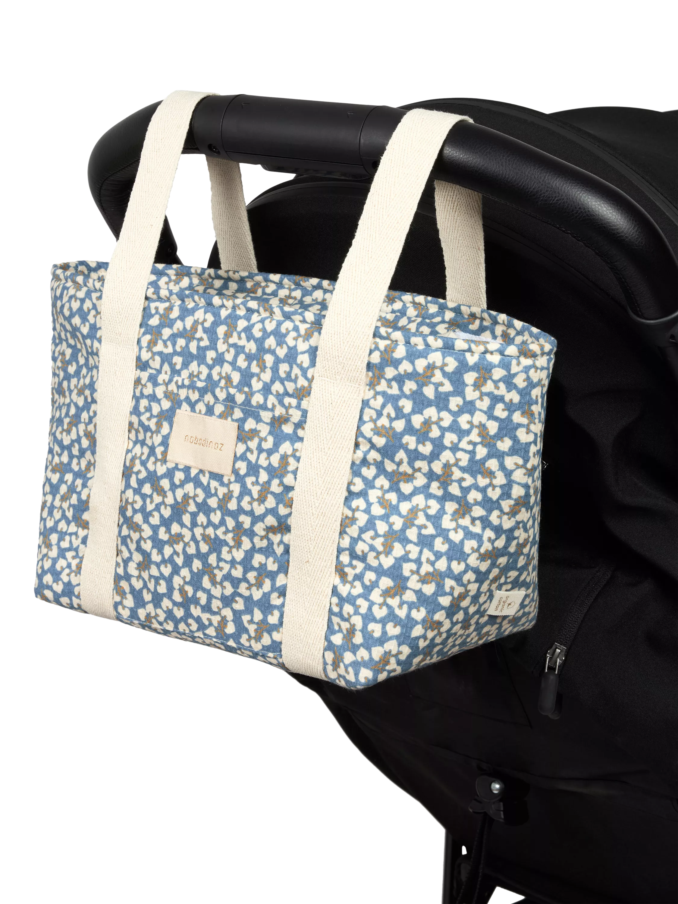Nobodinoz pram organiser in Blue Yumiko, UK version