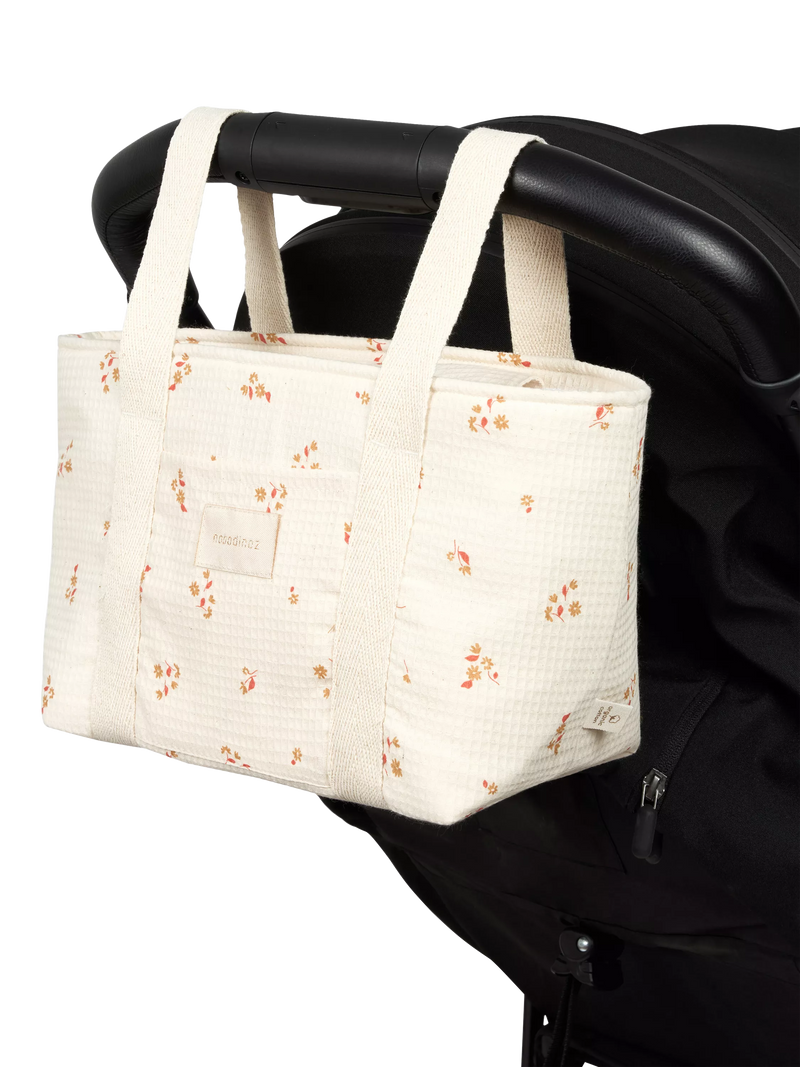 Nobodinoz pram organiser Yellow Lily (British brand)