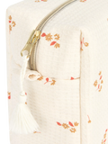 Nobodinoz Diva wash bag Yellow Lily imported from the UK