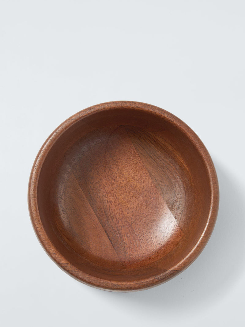 John Lewis rustic mango wood serve bowl 15cm (British brand)