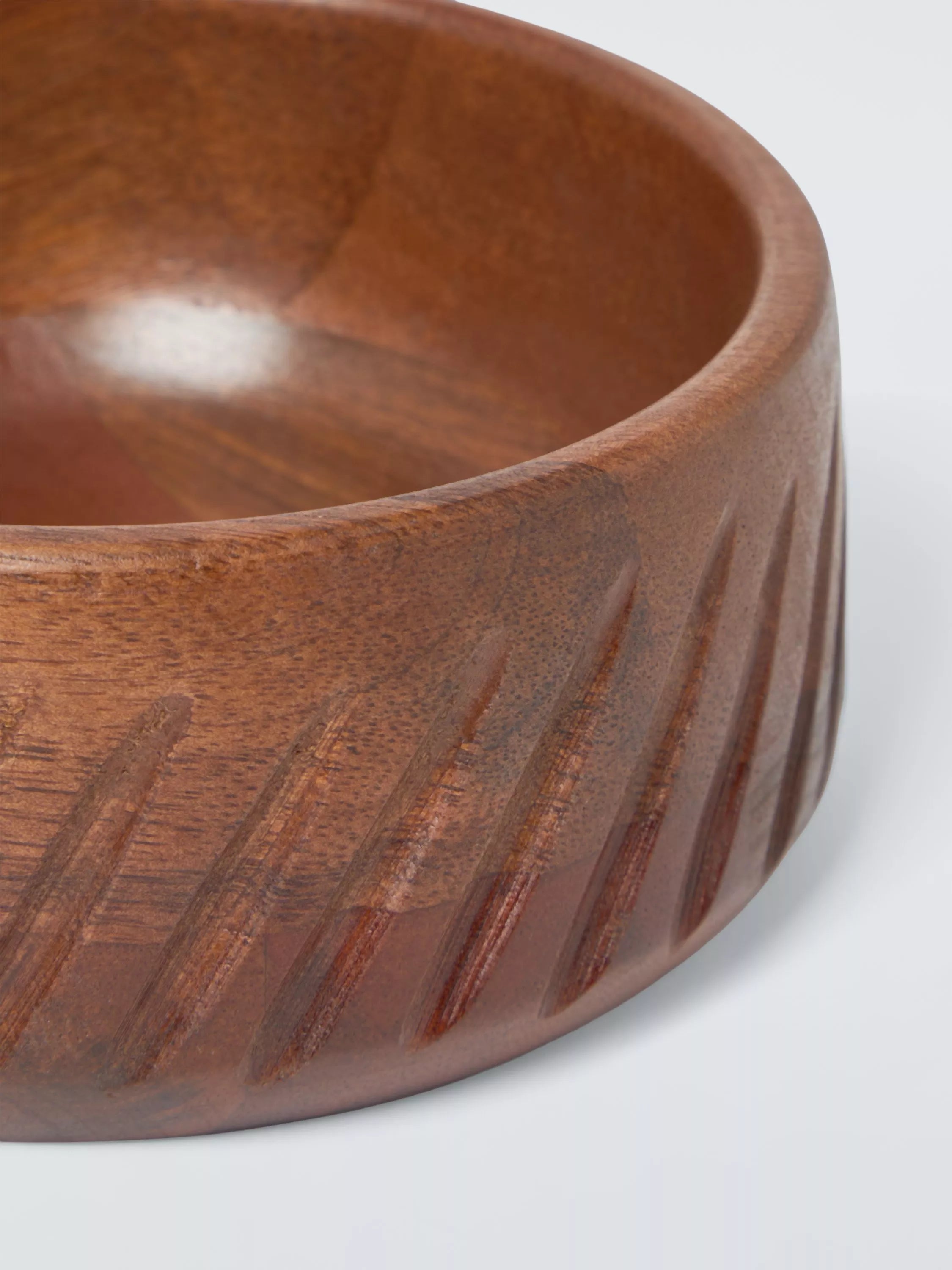 John Lewis rustic mango wood serve bowl 15cm (British brand)