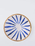 John Lewis coastal mango wood serve bowl 18cm - British product