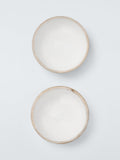 John Lewis coastal mango wood enamel bowl set 11cm (British brand)