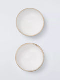 John Lewis coastal mango wood enamel bowl set 11cm (British brand)