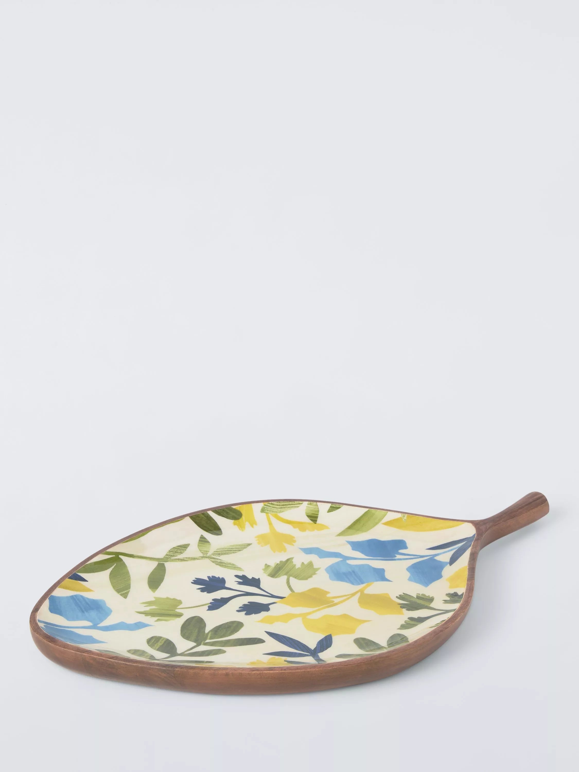 John Lewis palm leaf serving board with foliage print, UK version