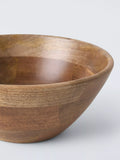 John Lewis mango wood salad bowl 24cm natural - British product
